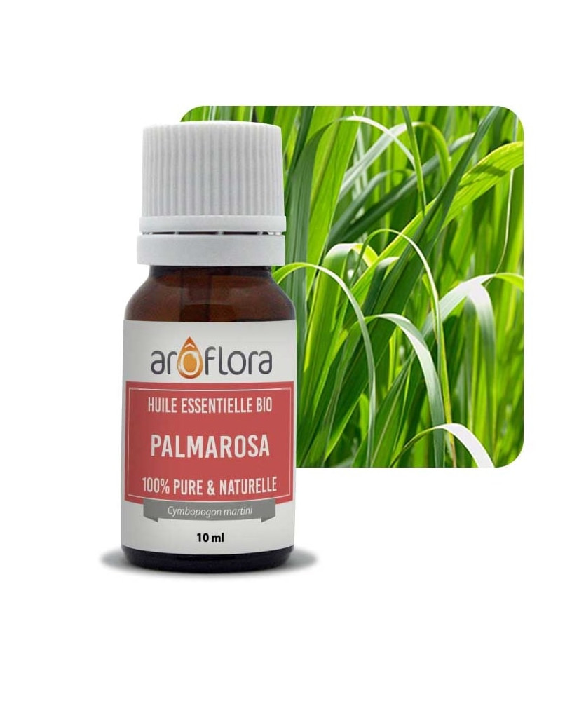 Huile essentielle BIO Palmarosa Aroflora 10 ml