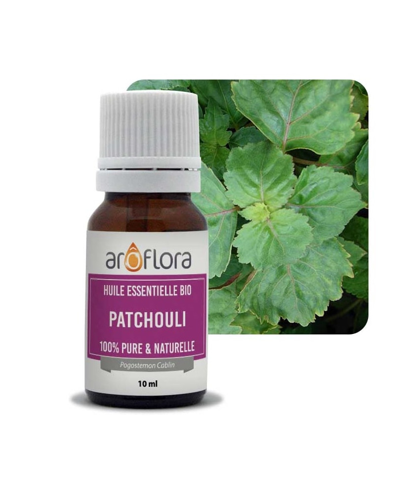 Huile essentielle BIO Patchouli Aroflora 10 ml