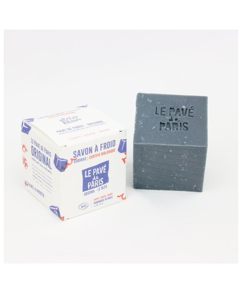 Savon bio Pavé populaire original saponifié à froid 150 g